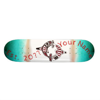 Skateboard Asesina de ballenas asesina de duelo del noroeste 