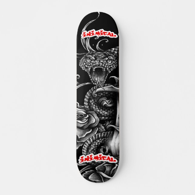 Skateboard Asesino enemigo Kobra Deck (Anverso )