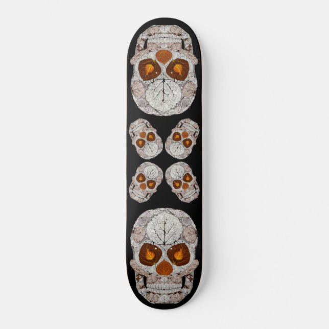 Skateboard Aspen Leaf Skull 11 (Anverso)