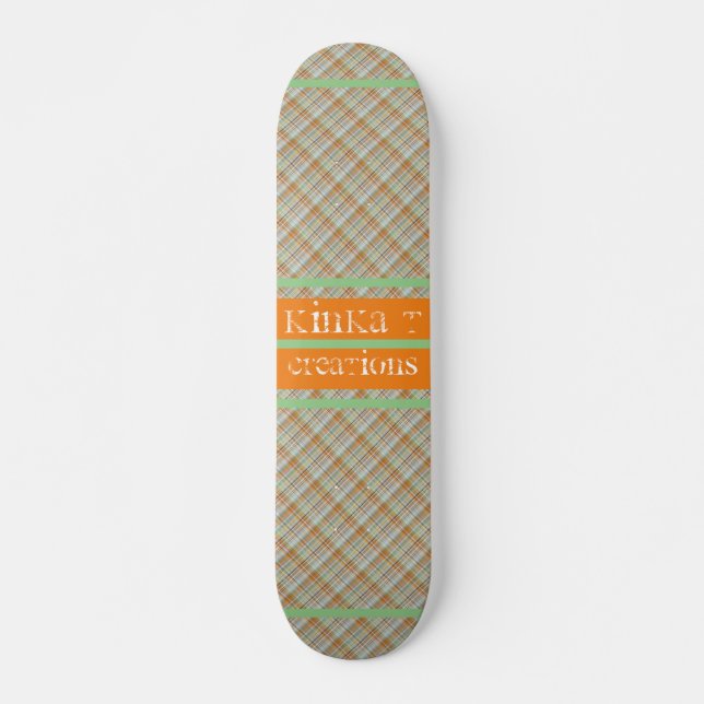 Skateboard Aston Plaids (Anverso )