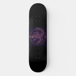 Skateboard Astrologico con símbolo Scorpio