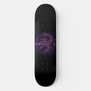 Skateboard Astrologico con símbolo Scorpio