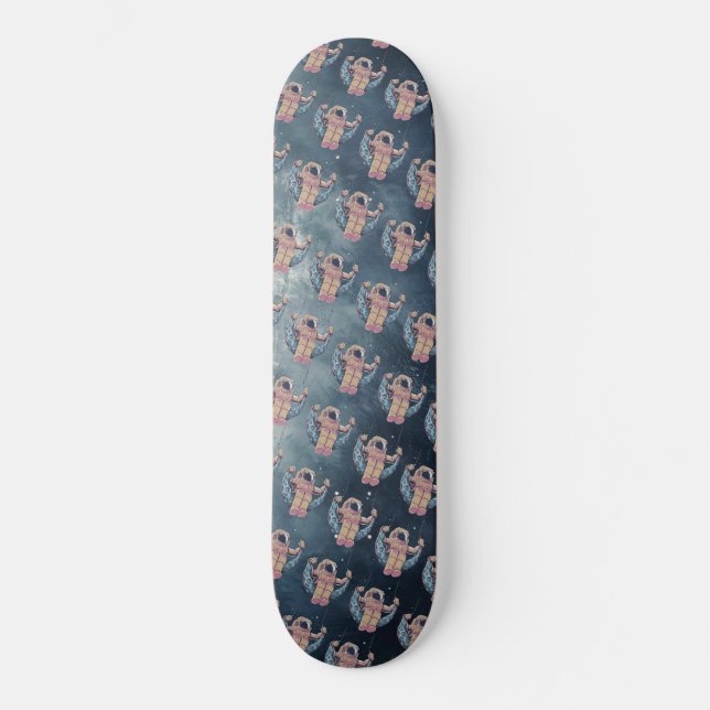 Skateboard Astronauta (Anverso)