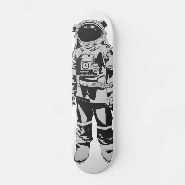 Skateboard Astronauta (Anverso)