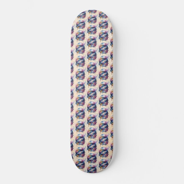 Skateboard Astronauta (Anverso)