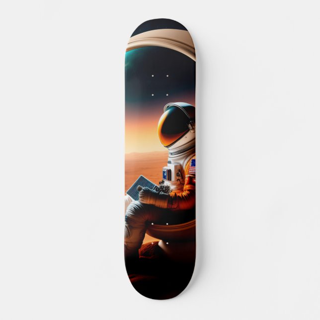 Skateboard Astronauta (Anverso)
