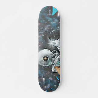 Skateboard Astronauta espacial moderno Grunge