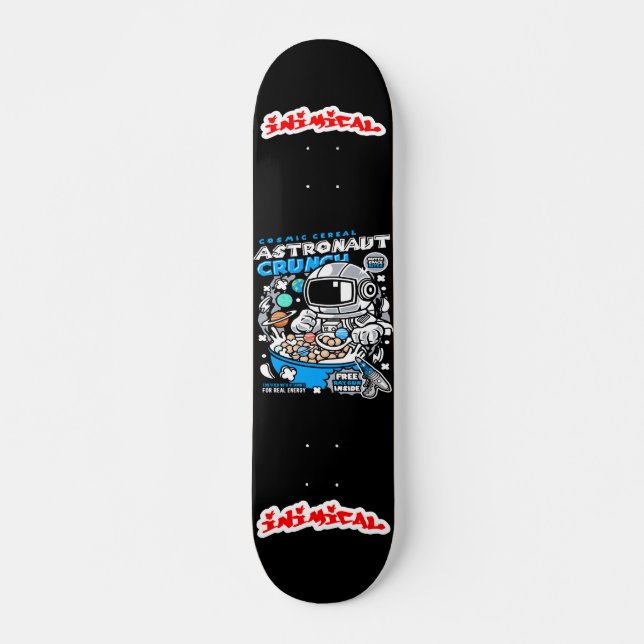 Skateboard Astronauta hostil Crunch (Anverso )