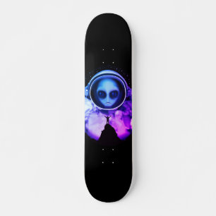 Skateboard Astronauta retro alienígena