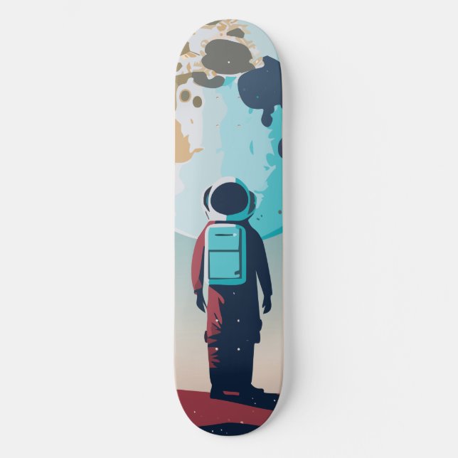 Skateboard Astronauta solitario (Anverso)