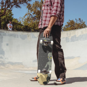 Skateboard Astronauta y extranjera