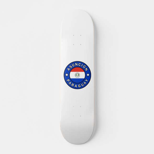 Skateboard Asunción Paraguay (Anverso )