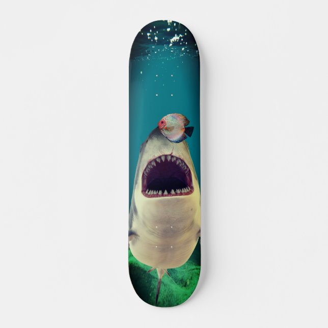 Skateboard Ataque a tiburones (Anverso )