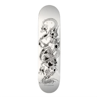 Skateboard ataque de la muerte del pájaro