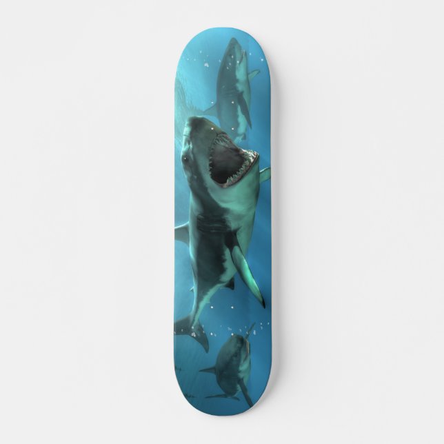 Skateboard Ataque del tiburón (Anverso )