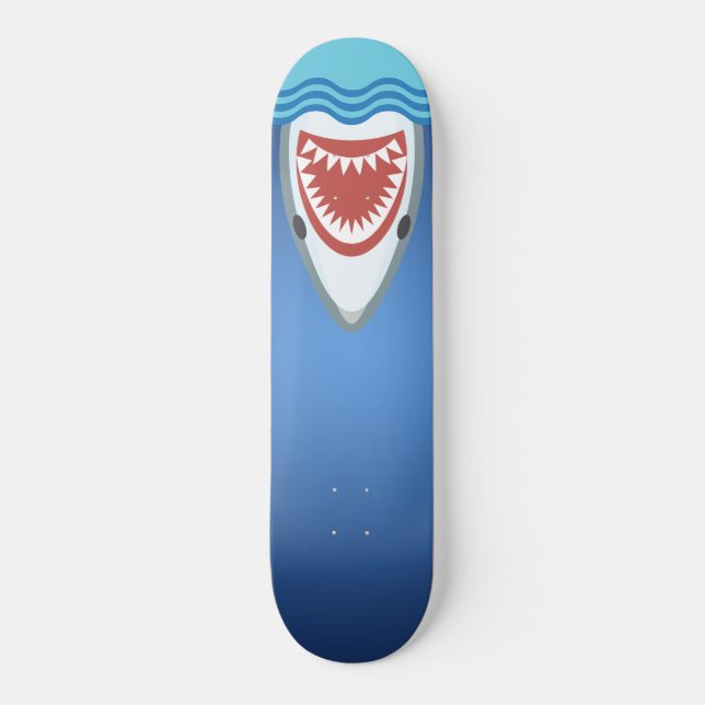 Skateboard Ataque del tiburón (Anverso)