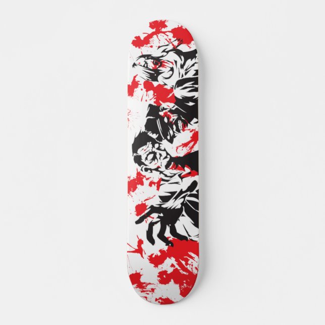 Skateboard Ataque del zombi (Anverso )