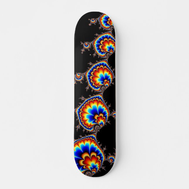 Skateboard Ataque Ufo - Arte Fractal (Anverso )