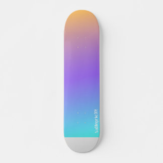 Skateboard Atardecer Crepuscular