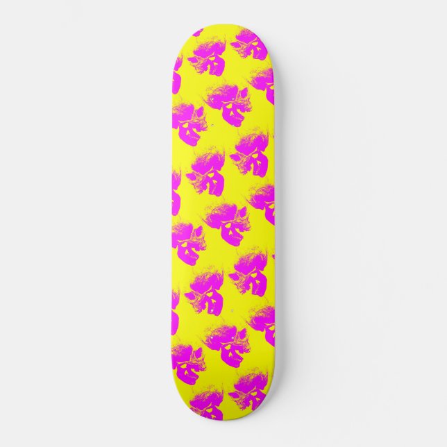 Skateboard Atardecer en cuello (Anverso)