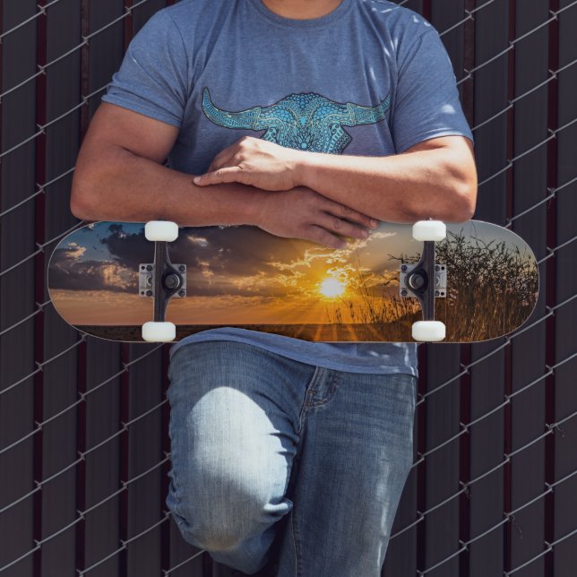 Skateboard Atardecer en el desierto de Kalahari, Namibia (Exterior 3)