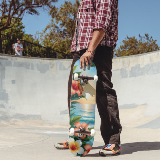 Skateboard Atardecer Hawaiano