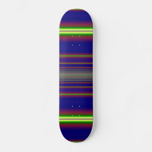 Skateboard Atardecer sobre el océano fractal