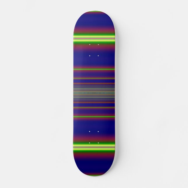 Skateboard Atardecer sobre el océano fractal (Anverso)