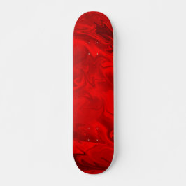 Skateboard Audaz Llama De Bocadillo Rojo