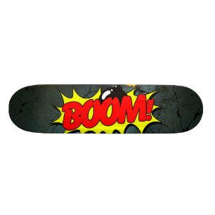 Skateboard Auge - Rótulo/monopatín cómicos