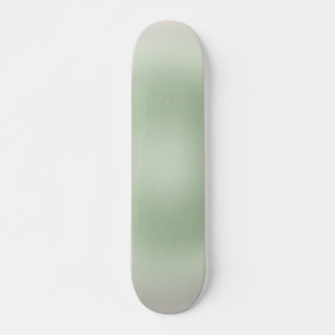 Skateboard Aura de gradiente verde sage
