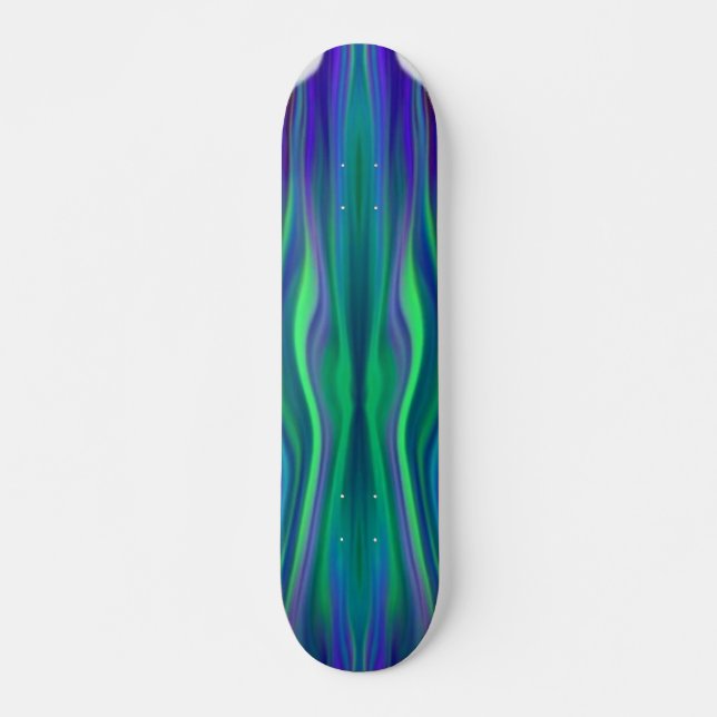 Skateboard Aurora Borealis (Anverso )