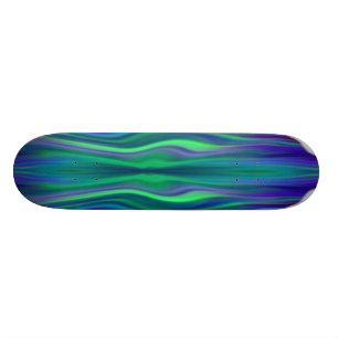 Skateboard Aurora Borealis