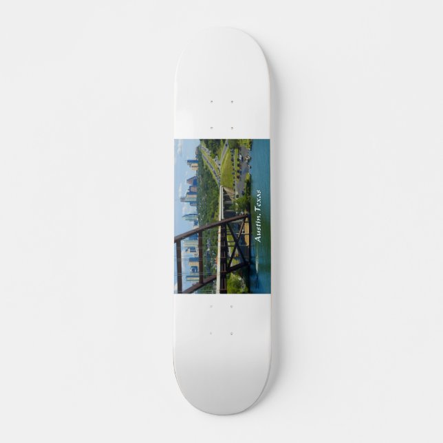 Skateboard Austin, Texas y Puente 360 (Anverso )