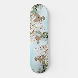 Skateboard Australia Koala Oso Salvaje explorando Flor de cer