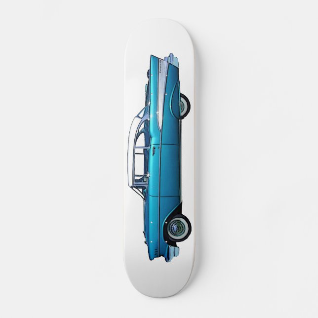 Skateboard Auto Chevy Chevrolet Bel Air Classic de 1957 (Anverso)