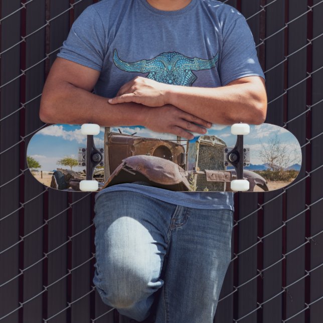 Skateboard Auto viejo y abandonado #3 en Solitaire, Namibia (Exterior 3)