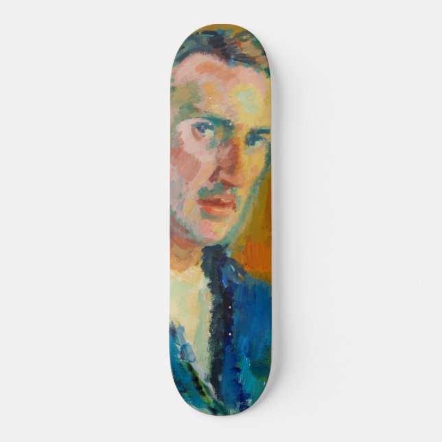Skateboard Autoretrato (de Magnus Enckell) (Anverso)