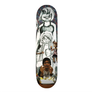 Skateboard Autorretrato (Christopher Saturn)