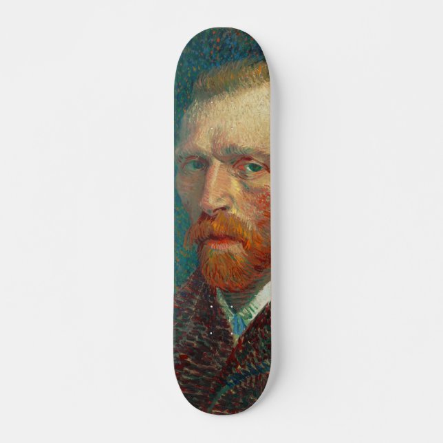 Skateboard Autorretrato de Vincent van Gogh (1887) (Anverso )