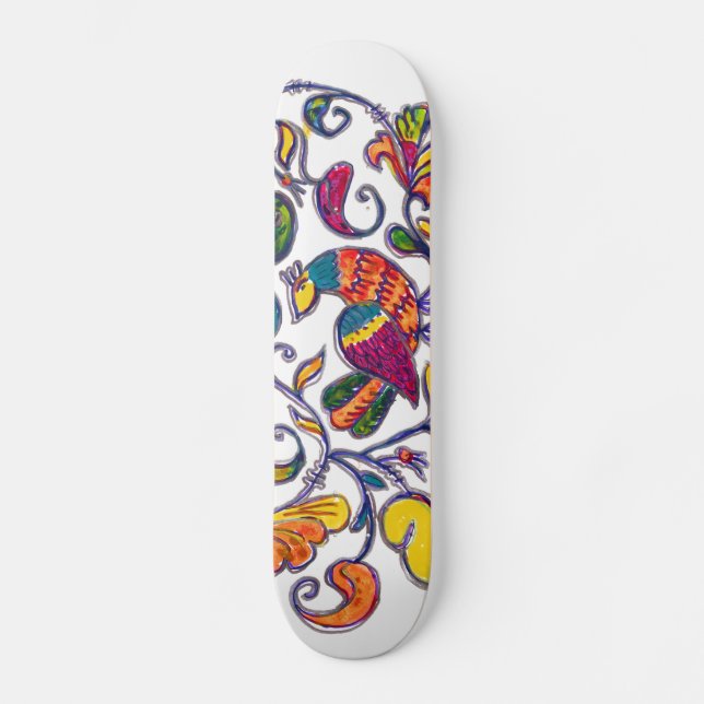 Skateboard Ave del Norte (Anverso)