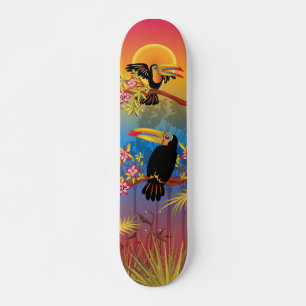 Skateboard Aves tropicales
