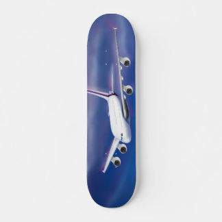 Skateboard Avión comercial de doble decker