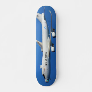 Skateboard Aviones láser aerotransportados YAL-1A en vuelo