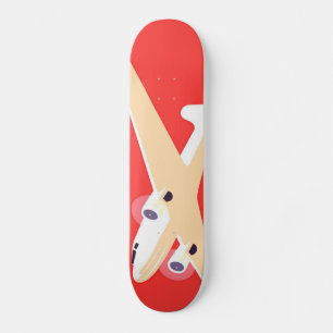 Skateboard Aviones que vuelan con hélice de época