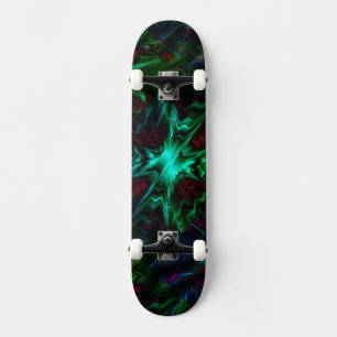 Skateboard Awesome Green Quartz