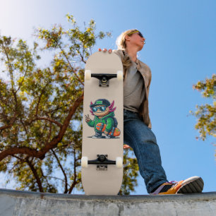 Skateboard Axolotl