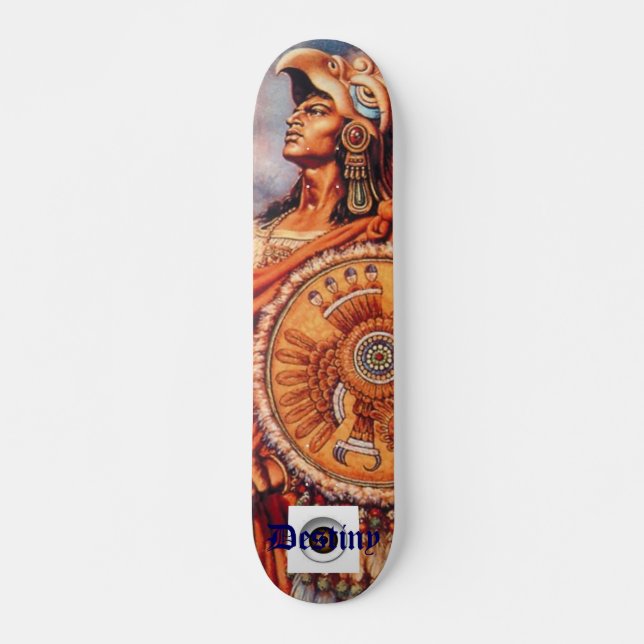 Skateboard Azteca (Anverso )