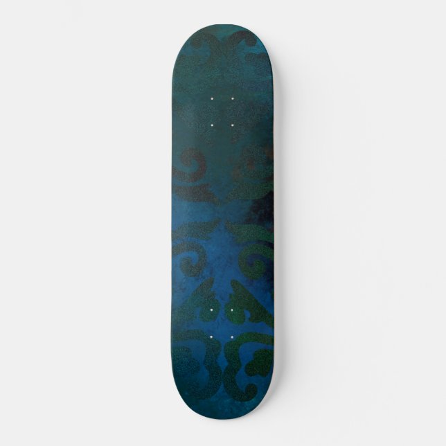 Skateboard azul (Anverso)