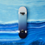 Skateboard Azul de Ombre<br><div class="desc">Calmar los azules oceánicos de Ombré</div>